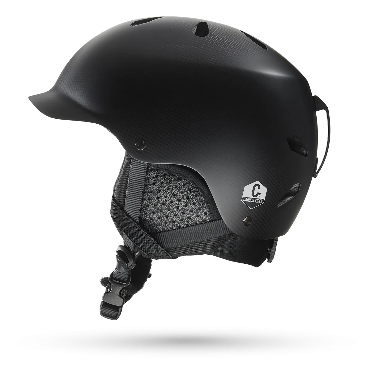 Watts Carbon Fiber Winter Helmet (Barn Deal)