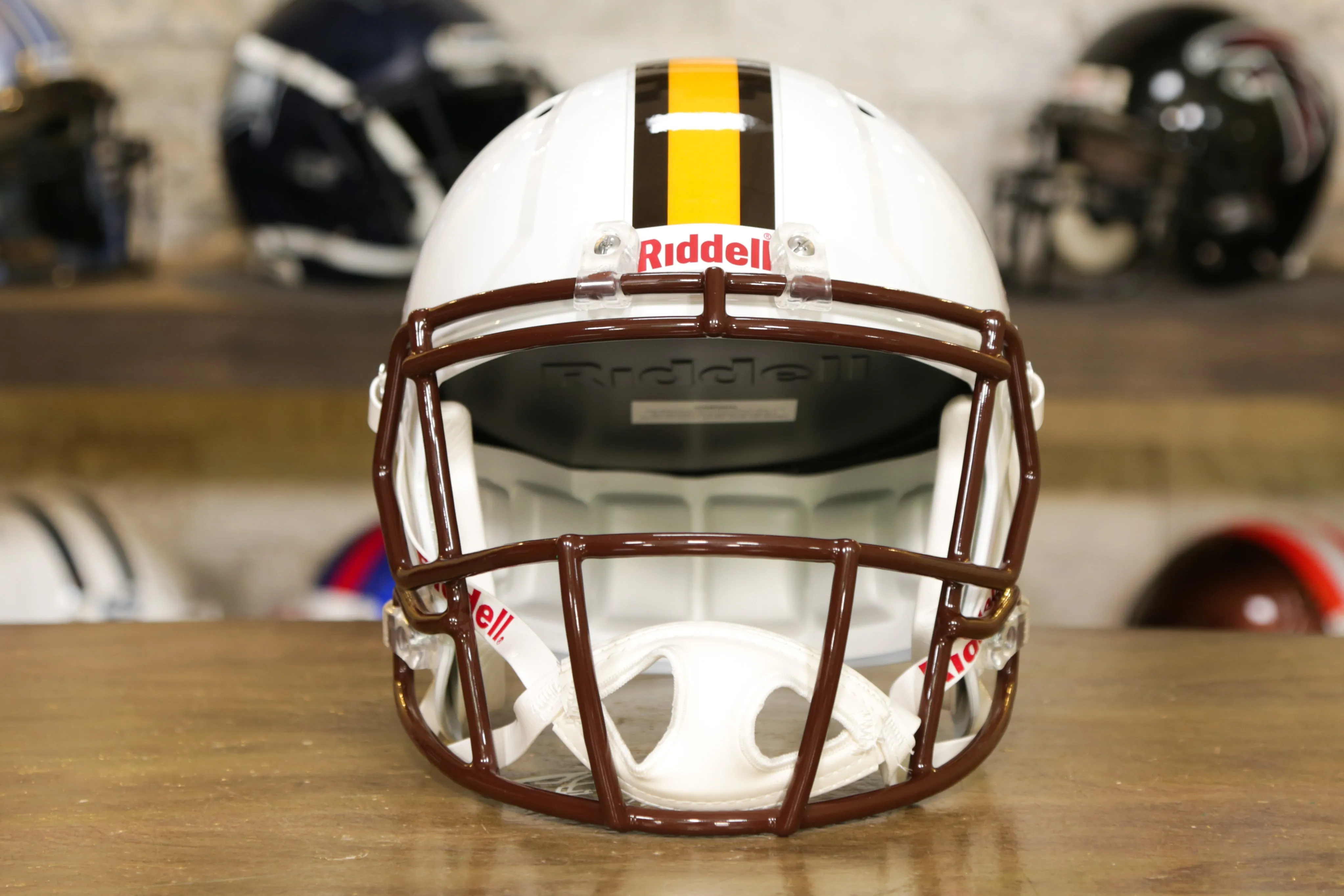 Wyoming Cowboys Riddell Speed Display Helmet