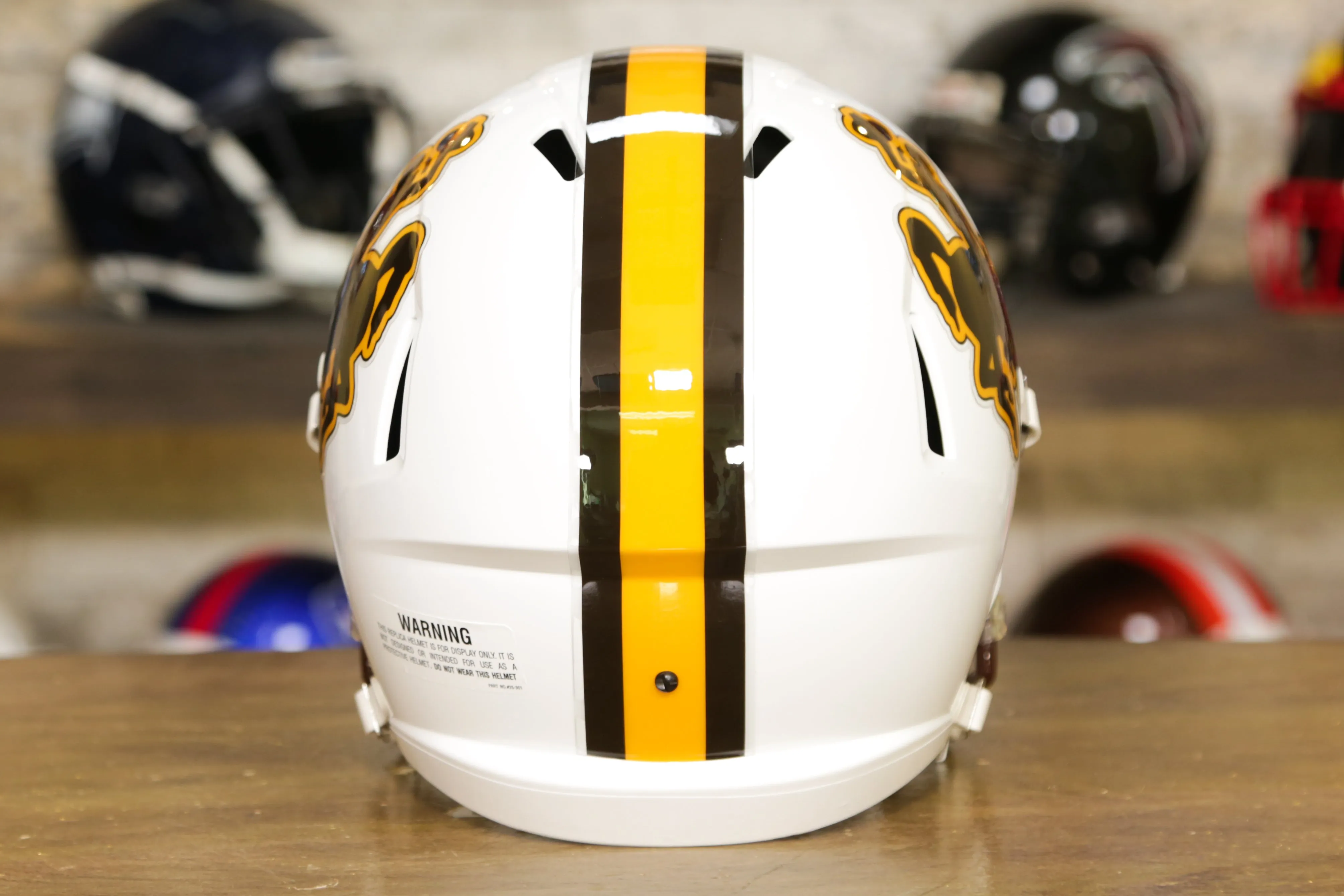 Wyoming Cowboys Riddell Speed Display Helmet