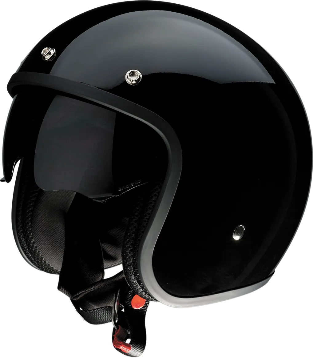 Z1R Open Face Helmet Saturn SV Gloss Black